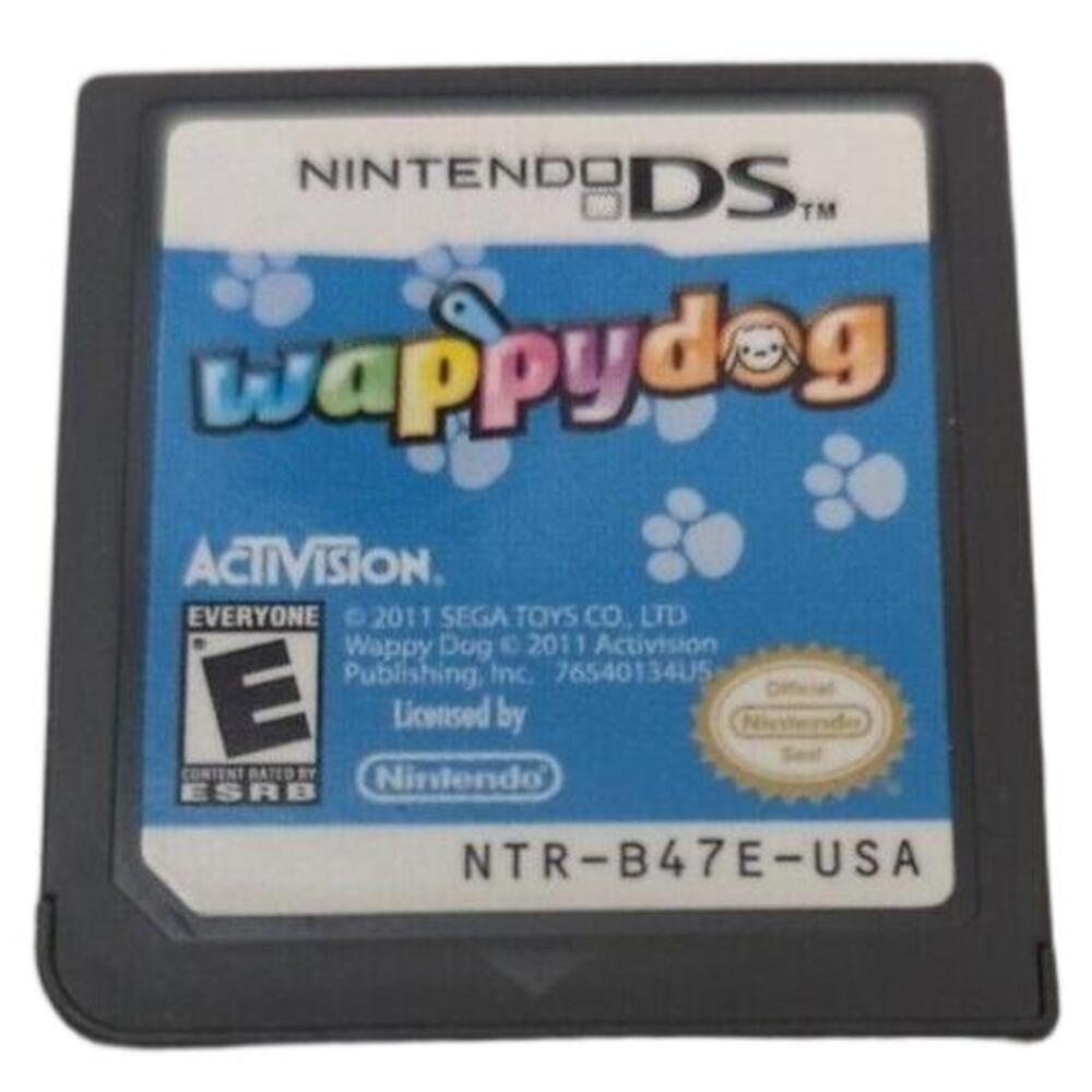 Wappy Dog Video Game (Nintendo DS, 2011)  TESTED‎